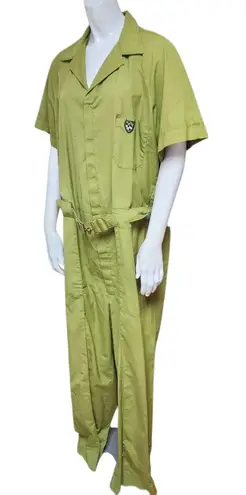 Vintage 70s Green Unisex Jumpsuit Size L