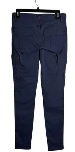 prAna Meme Cargo Printed Skinny Leg Pants Women's 6 Gray Hiking Outdoor NWOT