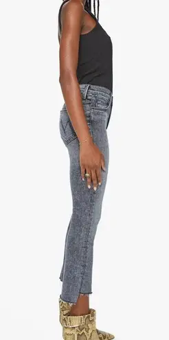 MOTHER The Insider Crop Step Fray in Train Stops Size 25 EUC Gray