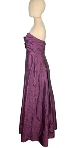 Priscilla of Boston Strapless Formal Evening Maxi Dress Size 8