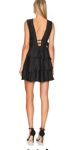 Rococo Black Mini Dress