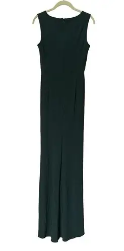 BHLDN Cortine Sleeveless Long Gown Front Slit Dress Forest Green Size 6 NWOT