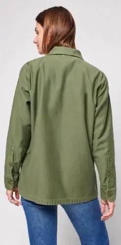 Faherty ππ Savannah Cotton Overshirt Jacket~ Fatigue Green XS NWT