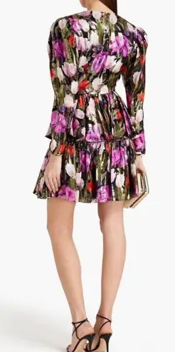 BORGO DE NOR AMELIA METALLIC FLORAL