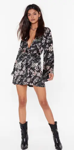 Nasty Gal Floral Dress