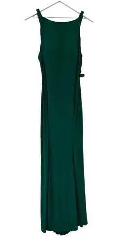 Mac Duggal Leena FOR  25220I Emerald Green Gown Size 8