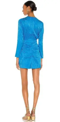 Kobo Marissa Mini Dress in Mediterranean Blue Size M