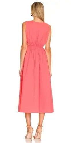 Rails Yvette Side Cutout Cinched Waist Cutout Dress Size M In Spiced Coral