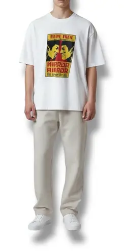 Star Trek Series Mirror Mirror Spock Graphic T 60’s reference Size L