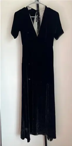 LPA Black Velvet Dress NEW
