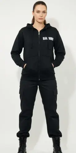 BLACKHAWK! Women’s Tactical Hoodie Black Rear Crest Size Medium NWT