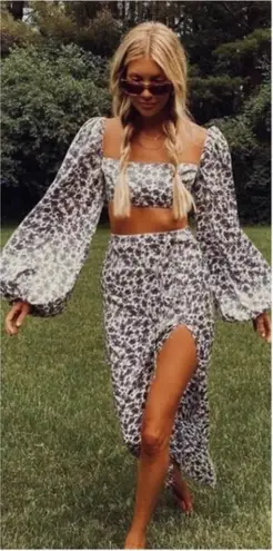 Rumer Soraya Crop Top Black Size M Size M