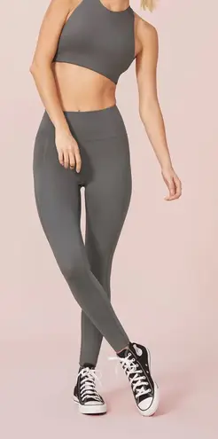 Girlfriend Collective Leggings High-Rise Compressive Gray XS