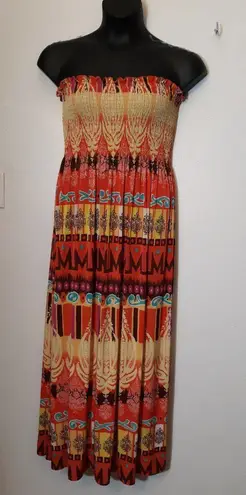 Just Love strapless maxi dress