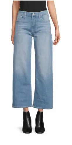 Hudson Jeans Hudson Rosalie High Rise Wide Leg Cropped Hem Jeans Size 31