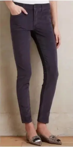 Pilcro and the Letterpress Anthropologie Serif Cords Size 26 Grey Corduroy Pants - Image 1