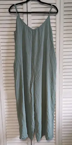 Sage Green Lightweight Wide Leg Jumper. Size XL.