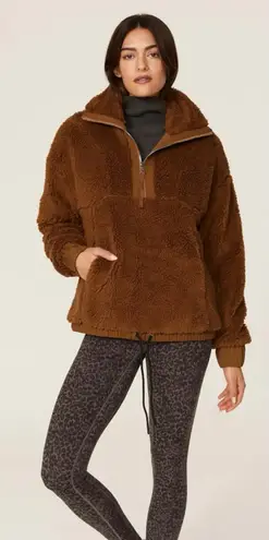 Varley  Appleton Faux Sherpa Sweatshirt Size XS - Image 1