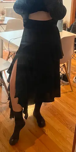 ZARA Midi Skirt