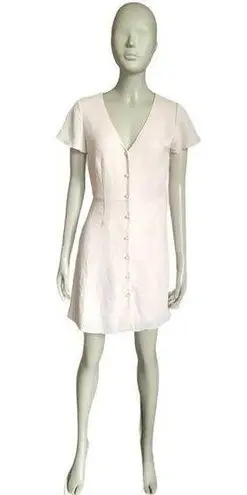 Wilfred  Light Pink Button Up A Line Dress