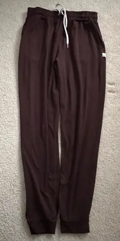 Vuori Performance Joggers Small Mahogany Heather