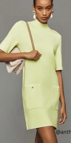 Maeve ANTHRO | Mockneck Sweater Shift Dress