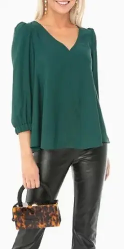 Tuckernuck Hollis Blouse Sz. M Green Size M
