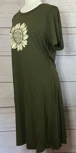Sunflower Tee Dress NWOT Size M