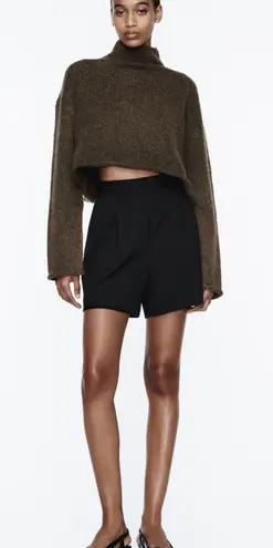 ZARA Tailored Black Shorts