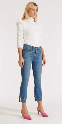 Veronica Beard 💕💕 Carolyn High-Rise Baby Boot Jeans Pacific Blue 31 NWT