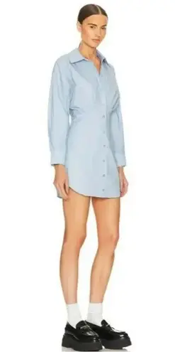 L'Academie REVOLVE The Ismene Mini Dress in Baby Blue, Size S, $198