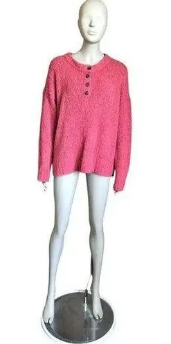 American Eagle  Red Jegging Fit Long Sleeve Sweater