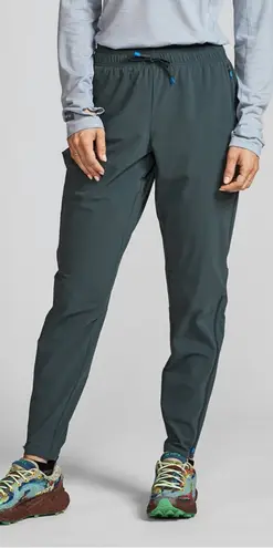 Janji Women’s Atlas Multi Pants High Rise Running Lightweight in Ridgeline M Green Size M - Image 1