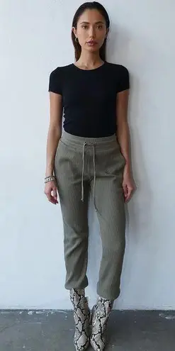 Revolve The Range Vital Rib Jogger in Utility medium thumbnail 3