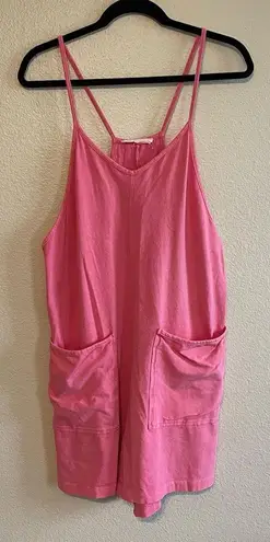 Women's Boutique Pink Romper size medium Pink