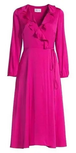 Milly Emalee Silk-Blend Ruffle Dress *FLAWED*