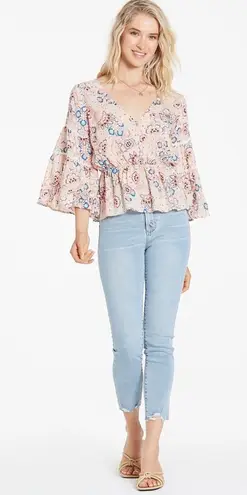 Dear John , XS, NORA LACE EYELET TOP FIG AND VINE