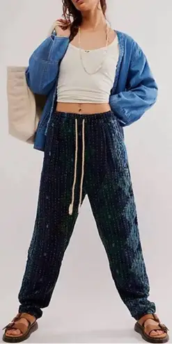 NWT Free People Dr. Collectors Pleated Easy Quilted Jeans