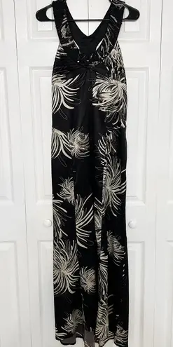 Bebe Y2K Stretch Silk Cocktail Formal Maxi Dress Gown