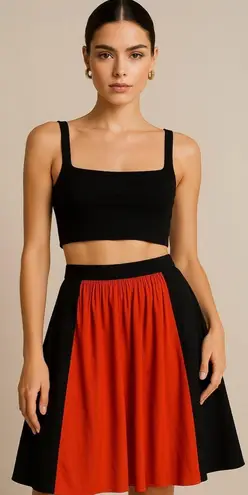 AJ Armani Jeans Linen Colorblock Panel A