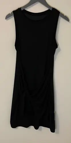 Lillusory Women's Tie Knot Dress Tank Sleeveless Midi Party Flowy Black Medium