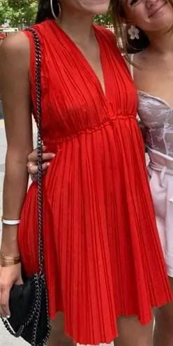 open lace back dress Soprano One-Shoulder Dress