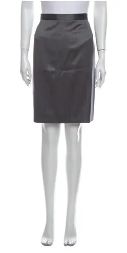 Escada Margaretha Ley SZ 44 grey Skirt Size L