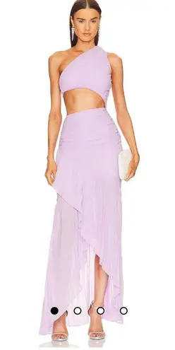 Michael Costello x REVOLVE Britney Gown in Lilac