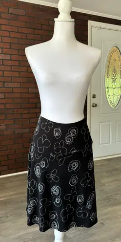 Stretchy Skirt And Tank Set Black Size M