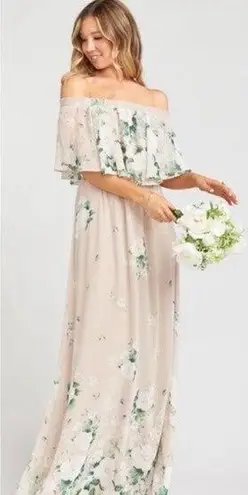 Show Me Your Mumu  Hacienda Maxi Dress Floral XL