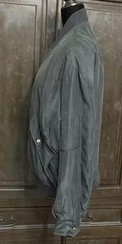 prAna Vintage Praino Black Silk doublelure jacket. Size Large