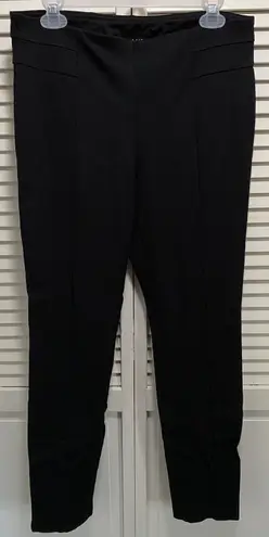 Zach & Rachel Black Dress Pants Pleats Elastic Band Size Large Mid Rise‎ - Image 1