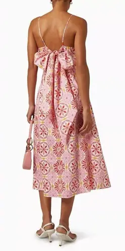 Borgo de Nor Goreti Dress in Cotton Pink Floral Size 10 NWOT