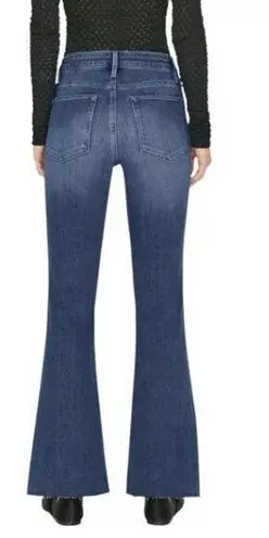 Frame Le High Rise Frayed Hem Stretch Denim Flare Jeans Dublin Women's Size 27